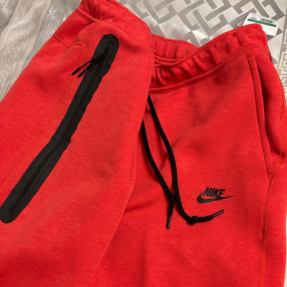 Nike Tech red sweatpants brand new with tags